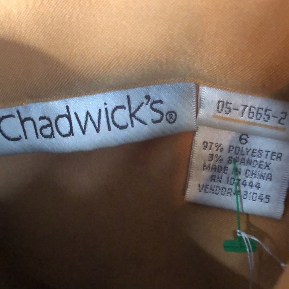 ⭐️Part of 3 for $30 ⭐️ Chadwicks Suede Look Dress Sz. 6 - Picture 8 of 8